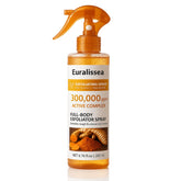 Brume Curcuma Euralissea Peel Shot, pulvérisation légère pour visage et corps.