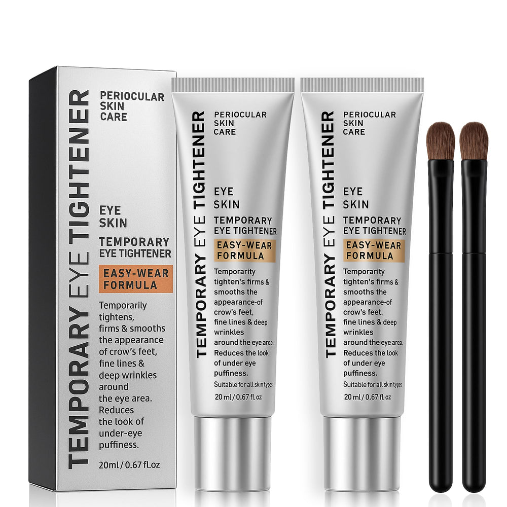 Euralissea Perfection, crème yeux avec brosse précise, pack 2, application ciblée.