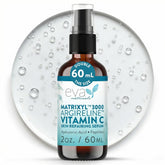 Flacon Eva Naturals Matrixyl 3000 et Argireline, hydratation et fermeté