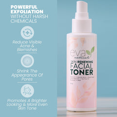 Tonique Eva Naturals, brume légère pour rafraîchir et tonifier la peau