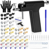 Evatage ear piercing gun kit with stainless steel adaptor for precise at-home use
