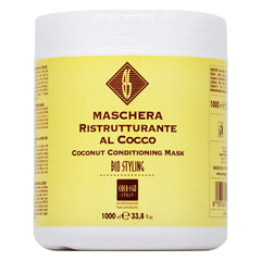 Ever Ego Masque restructurant à la noix de coco pour cheveux secs et abîmés.
