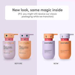 Evereden Happy Hair, après-shampooing pour enfants, bouteille pratique, démêle les longueurs.