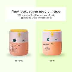 Texture crème lisse Evereden, application facile pour une peau hydratée et respirante.