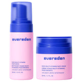 Evereden Kids Happy Face Duo – nettoyant visage en bouteille, purifie en douceur la peau sensible.