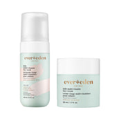 Evereden lave le visage des enfants avec jus de melon, nettoyage en douceur.