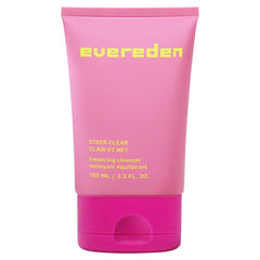 Evereden Steer Clear Jelly Cleanser bottle showing a gentle, balancing formula.