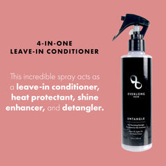Everlong huile d'argan nourrit les cheveux et les extensions.