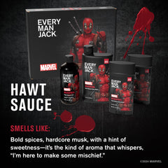 Déodorant Deadpool sans aluminium, protection longue durée.