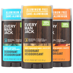 Every Man Jack ensemble sans aluminium pour une protection naturelle