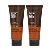 Every Man Jack – bouteille de lotion récupération barbe et visage prête pour l'hydratation.