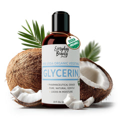 Everyday Beauty glycérine: bouteille 8oz pour hydratation douce.