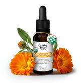 Everyday Beauty Calendula: bouteille ambrée, hydratation légère pour le visage