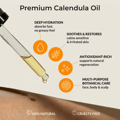 Everyday Beauty Calendula: étiquette bio, garantie d'origine biologique