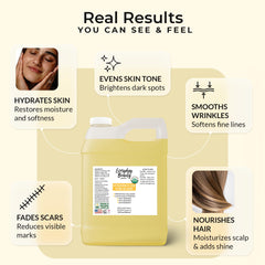 Everyday Beauty huile vitamine E bio – ingrédients organiques nourrissants pour peau et cheveux.