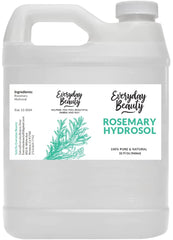 Everyday Beauty Rosemary Hydrosol, bouteille 32 oz, soin visage rafraîchissant et naturel.