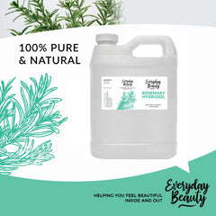 Everyday Beauty Rosemary Hydrosol, usage quotidien, nettoie et tonifie sans alcool.