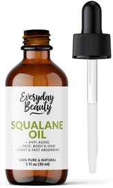 Everyday Beauty Squalane – bouteille en verre et compte-gouttes pour une application précise