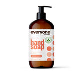 Everyone for Every Body savon mains abricot-vanille en bouteille, parfum agréable et nettoyage doux