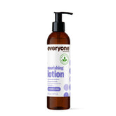 Everyone : bouteille de lotion lavande et aloe offrant hydratation légère et parfum apaisant