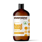 Everyone savon-main citron-mandarine avec pompe, pratique pour une utilisation rapide.