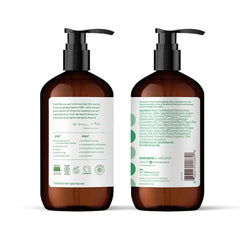 Mousse généreuse sur les mains grâce aux huiles essentielles menthe et citronnelle.