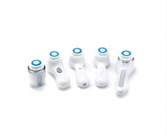 Ensemble quatre têtes Evetree Clarisonic pour remplacement pratique.