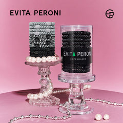 EVITA PERONI chouchou sans tiraillement lors du retrait.