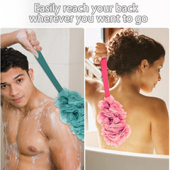 Evmliy-loofah-eponges-douche produit une mousse douce et riche.