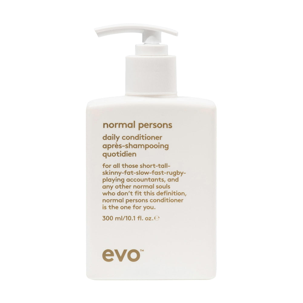 EVO Conditionneur Quotidien bouteille: douceur légère et fraîcheur pour cheveux normaux à gras.