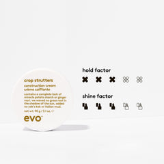 EVO Crop Strutters : brillance moyenne pour un look soigné.