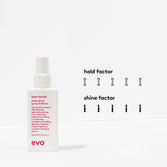EVO Love Touch Shine Spray – brillance durable après coiffage