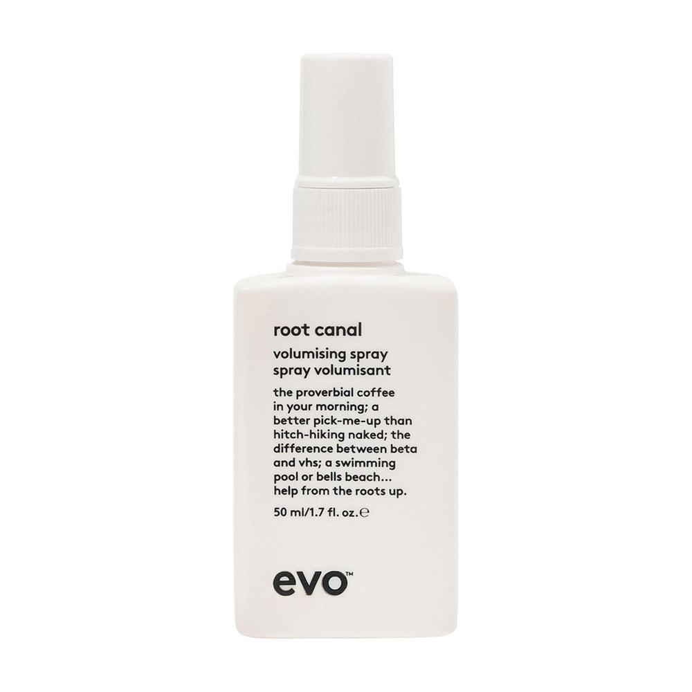 EVO Root Canal: vaporisateur volume bouteille pour corps et texture des cheveux fins.