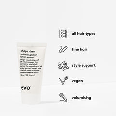 EVO Shape Vixen Lotion fini toucher naturel et léger.