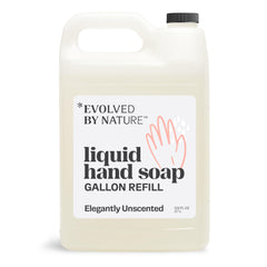 EVOLVED BY NATURE remplissage-bidon mains liquide 128oz, pratique et économique