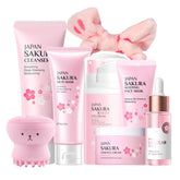 Nettoyant visage Evolvique Sakura, nettoyage doux pour peau jeune et fraîche.