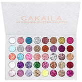 Palette evpct cakaila, ensemble de fards à paupières étincelants pour un look glamour.