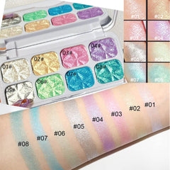 Enlumineur evpct pour les pommettes, apportant brillance et dimension au teint