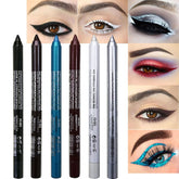 evpct ensemble 6 crayons eyeliner blanc mat, précision nette et tenue longue durée