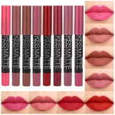 evpct ensemble 8 rouges mats : palette polyvalente pour tous les looks quotidiens.