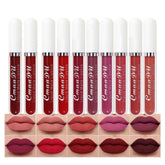 Ensemble evpct 10 rouges a levres matte, look polyvalent et longue tenue.