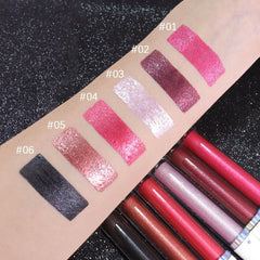 Gloss evpct longue tenue résistant à l'eau, lèvres visibles toute la journée.