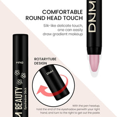 Crayon evpct ombre yeux bronze-rose lueur pour un smoky délicat.
