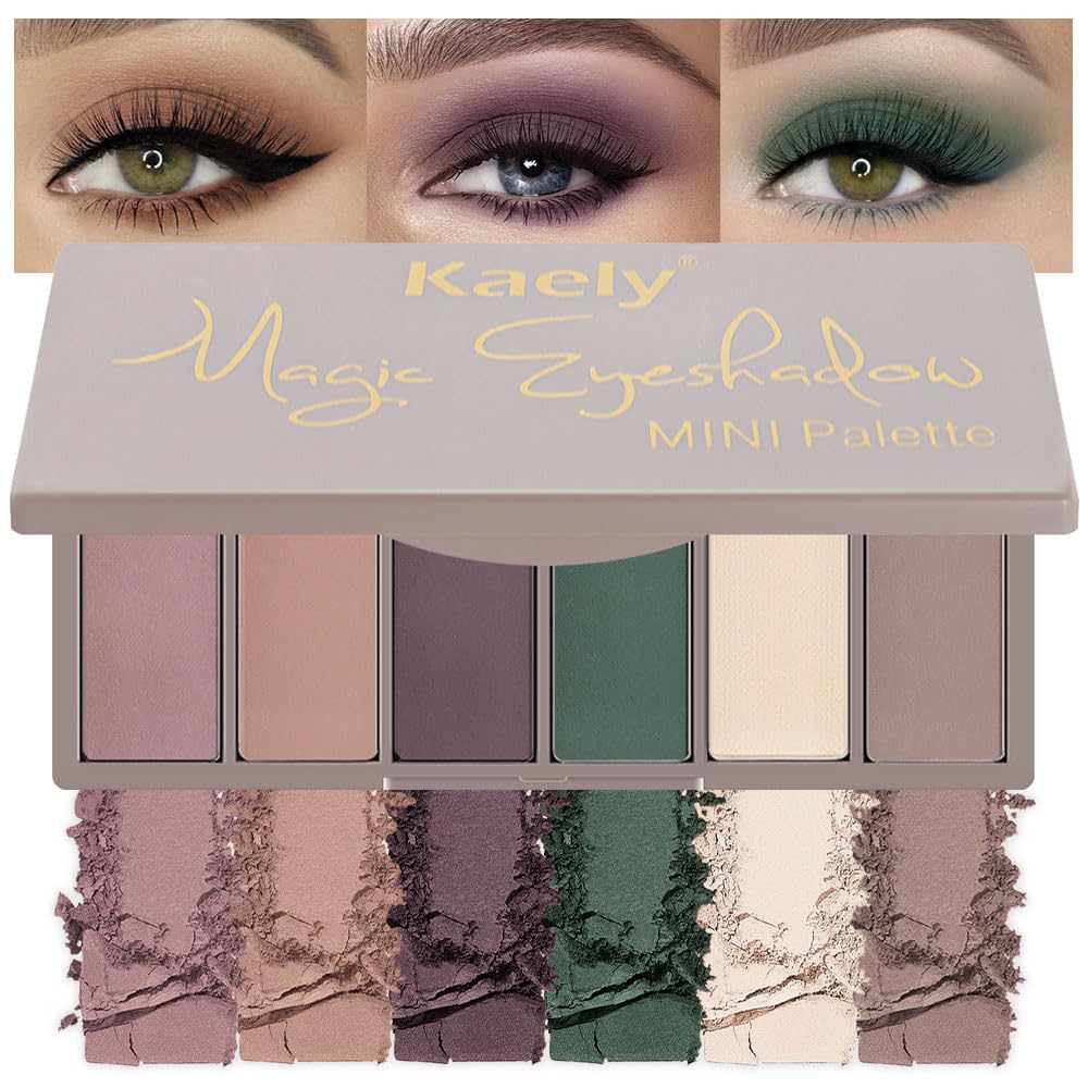 Palette evpct mini-miroir, pratique pour retouches en déplacement.