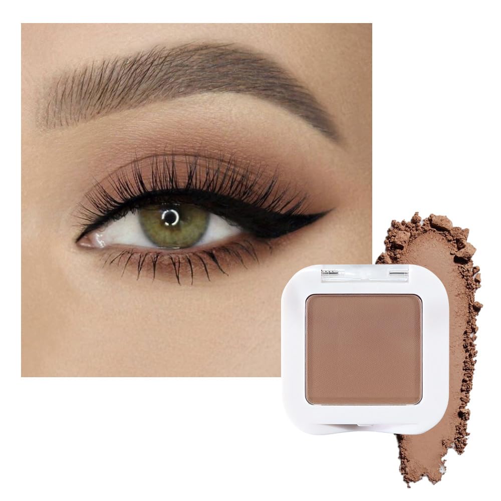 Palette evpct d'ombres mates brunes et rosées pour un regard naturel