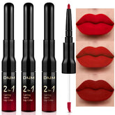 evpct rouge profond - stylo levres matte pour une couleur durable