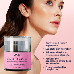 EVR BEAUTY application-quotidienne: routine simple pour visage, cou et décolleté.