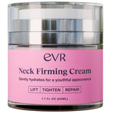 EVR BEAUTY crème-cou-firmante-airless-pompe: application facile et hydratation ciblée du cou.