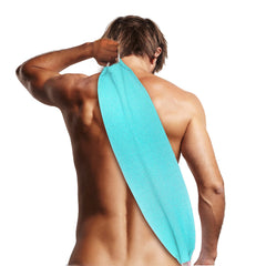 Brosse Evridwear dos avec poignées double-face pour nettoyer le dos.