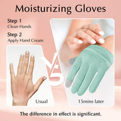 Gants Evridwear soin-nuit: nourrissent les mains pendant le sommeil.